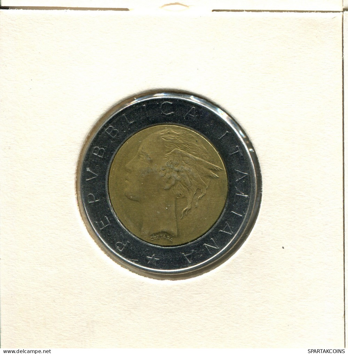 500 LIRE 1982 ITALY Coin BIMETALLIC #AT796.U.A - 500 Lire