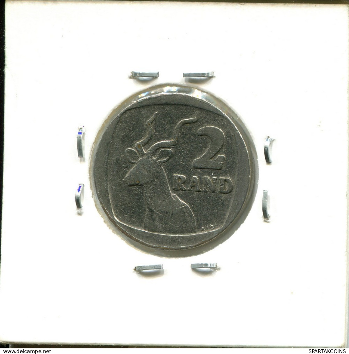2 RAND 1989 SÜDAFRIKA SOUTH AFRICA Münze #AT161.D.A - Zuid-Afrika