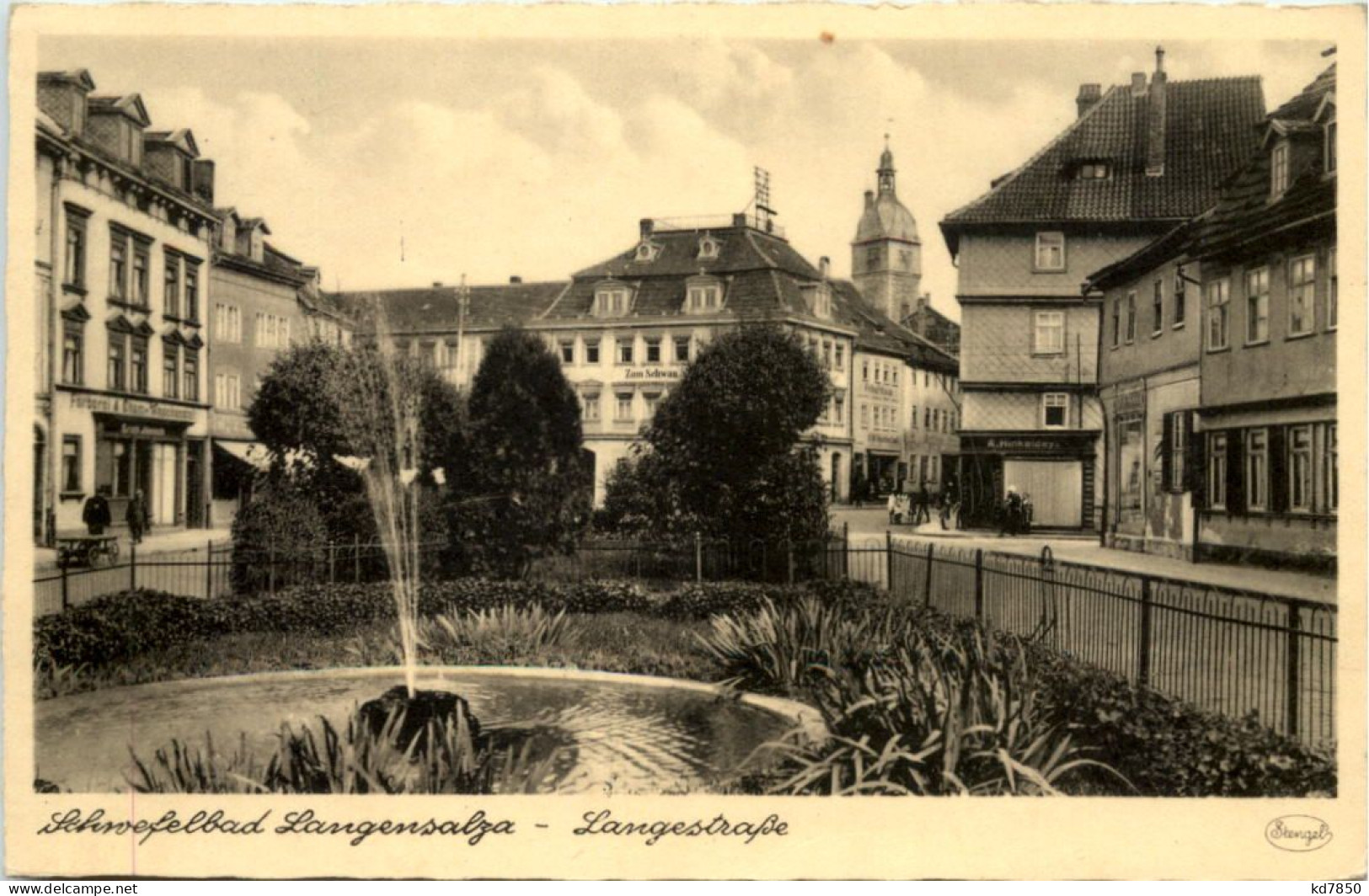 Langensalza, Langestrasse - Bad Langensalza