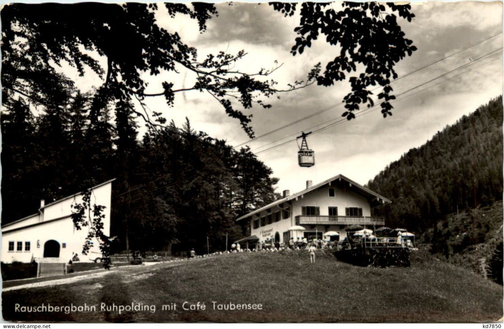 Ruhpolding, Rauschbergbahn Mit Cafe Taubensee - Ruhpolding