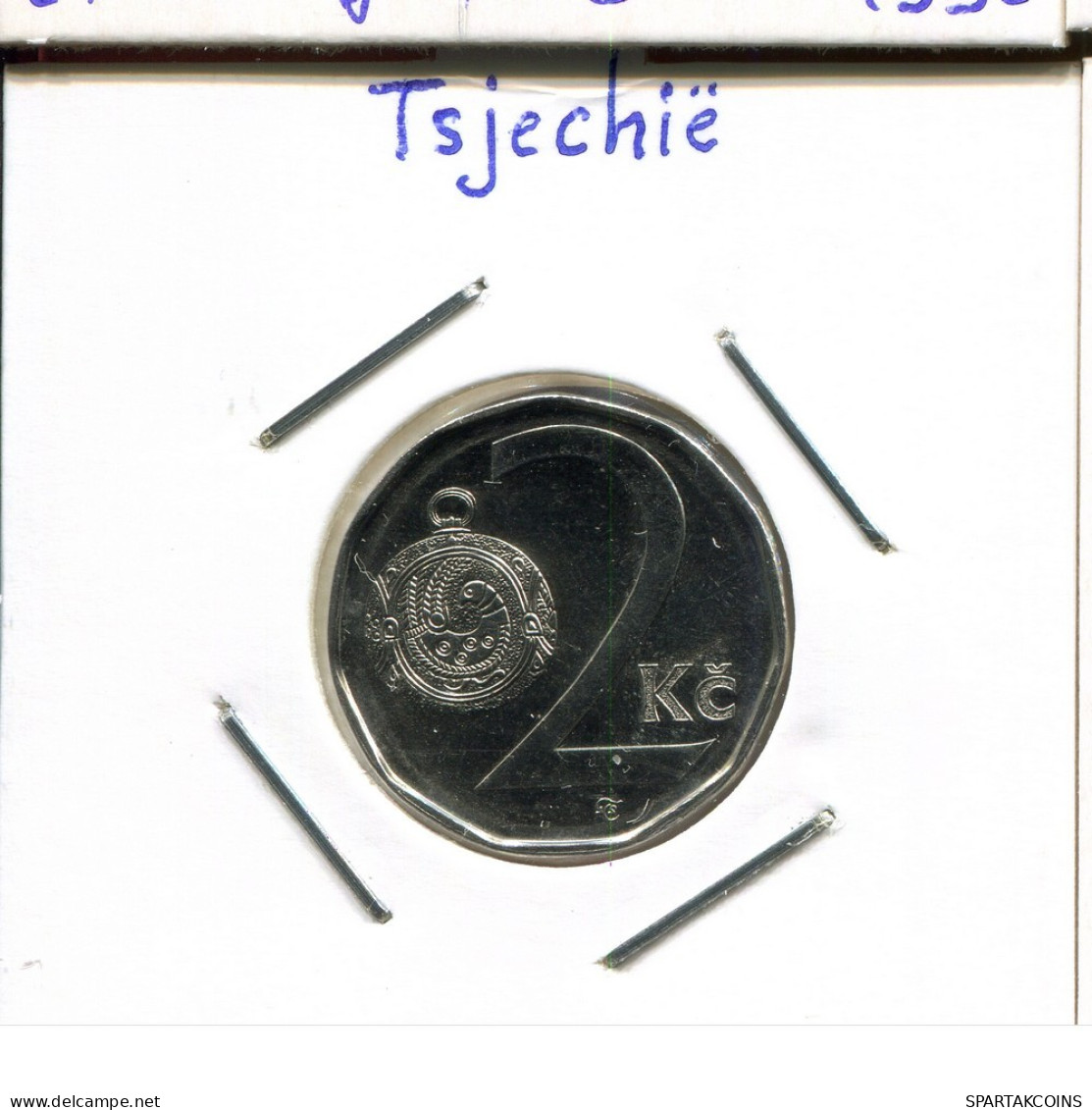 2 KORUN 2002 TSCHECHIEN CZECH REPUBLIC Münze #AP757.2.D.A - República Checa