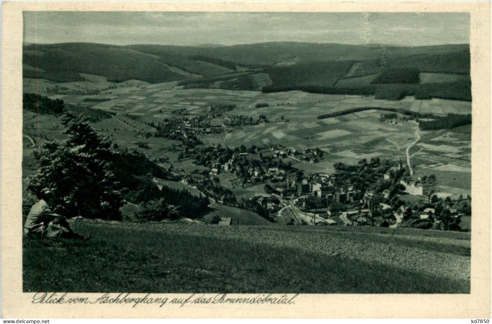 Blick Vom Aschberghang Auf Das Brunndöbratal - Klingenthal