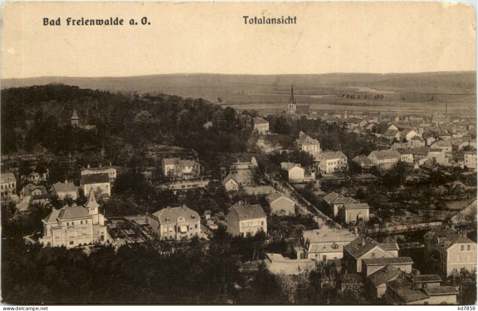 Bad Freienwalde A.O., Totalansicht - Bad Freienwalde