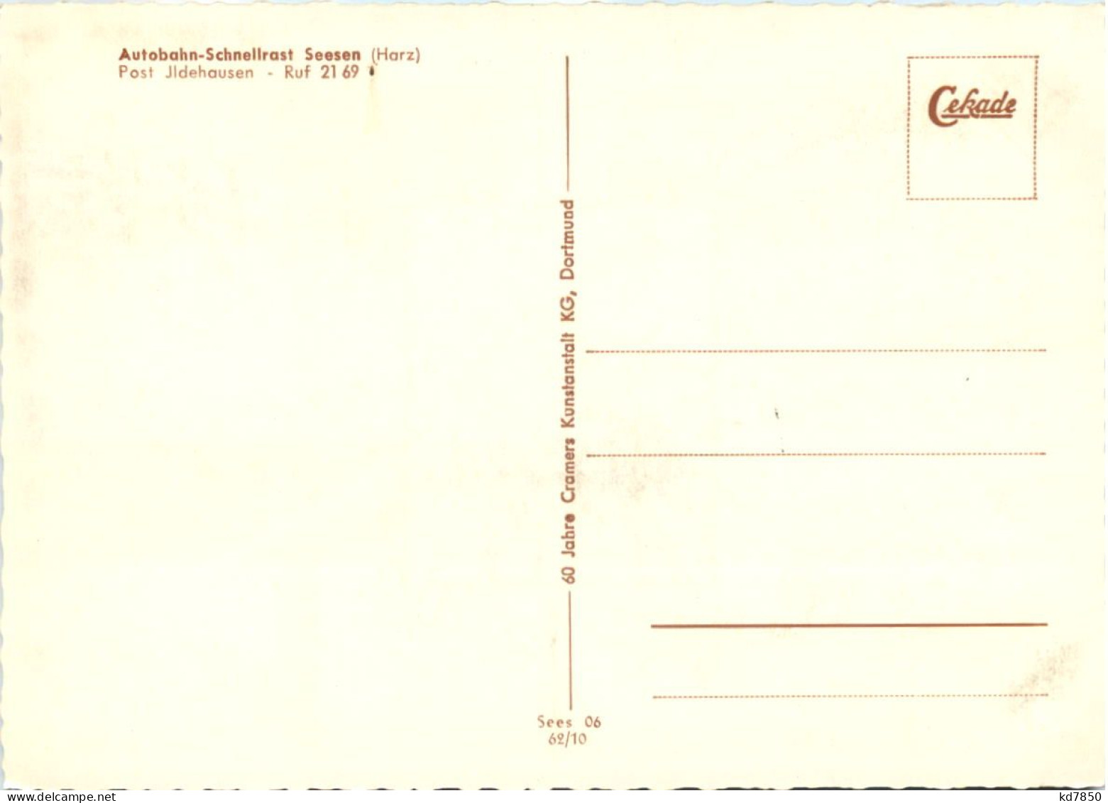 Seesen A. H. Div. Bilder, Schnellrast - Seesen