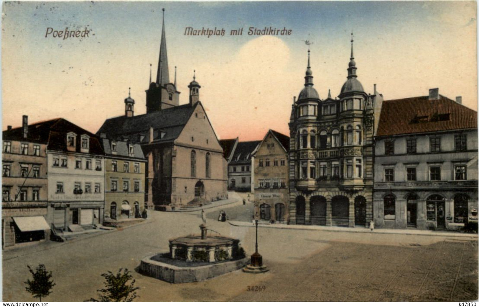 Poessneck - Marktplatz - Poessneck