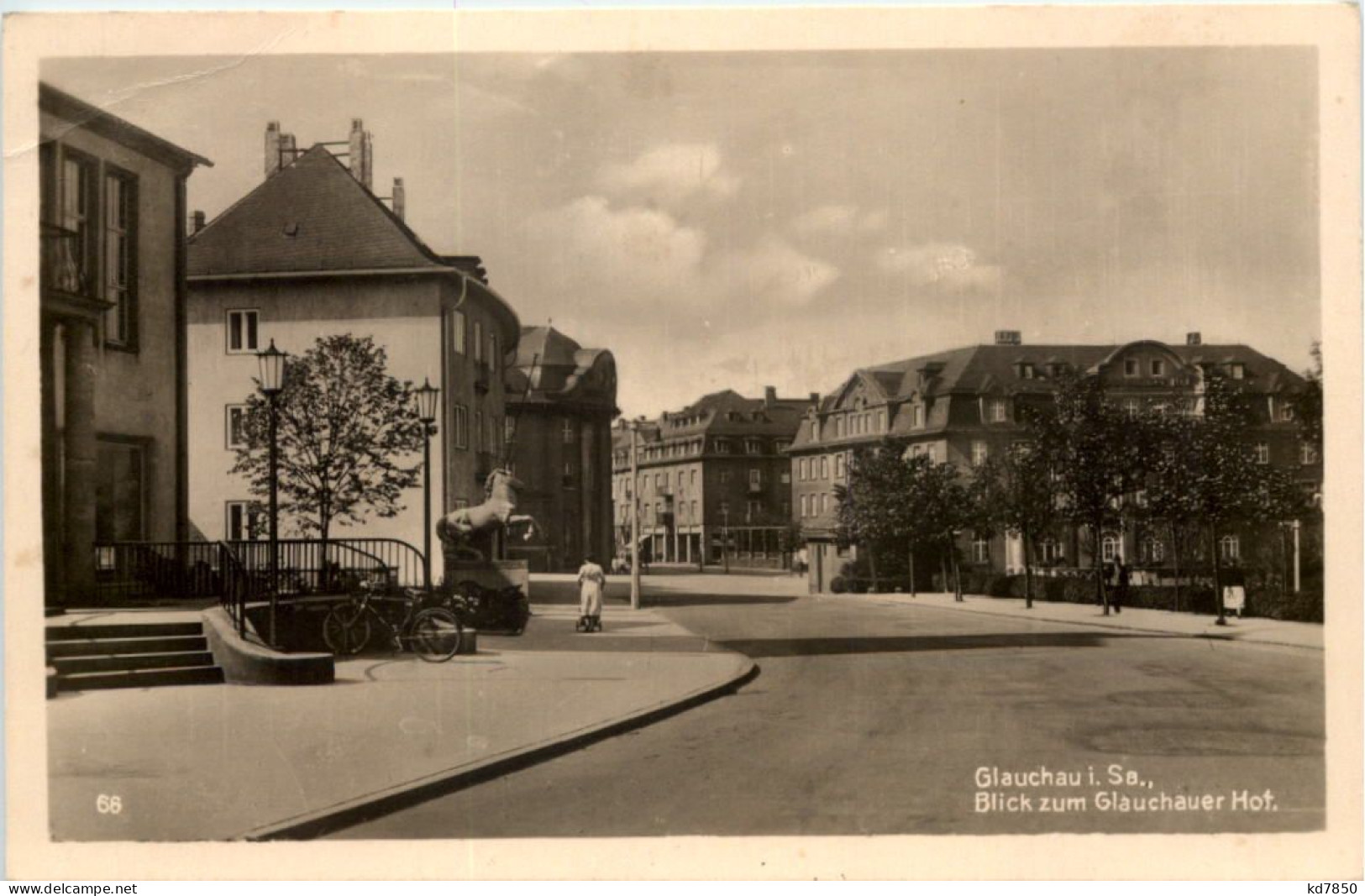 Glauchau, Blick Zum Glauchauer Hof - Glauchau