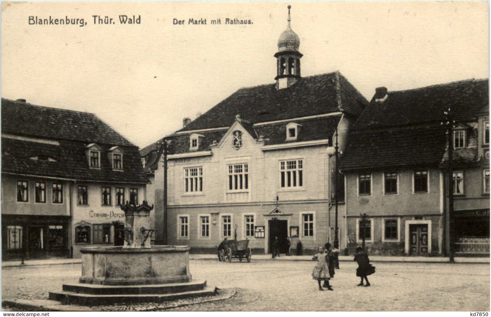 Blankenburg - Markt - Bad Blankenburg