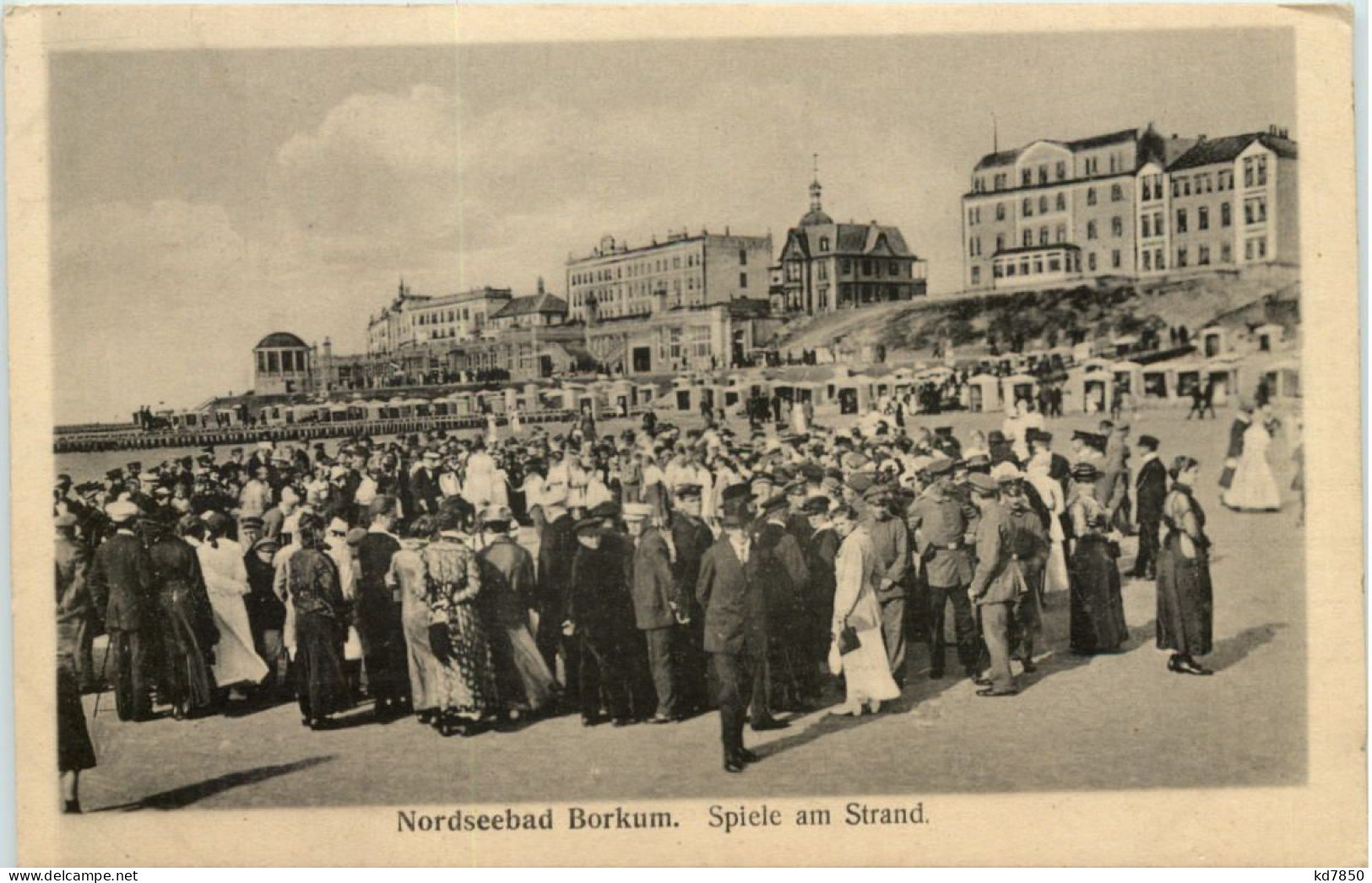 Seebad Borkum, Spiele Am Strand - Borkum