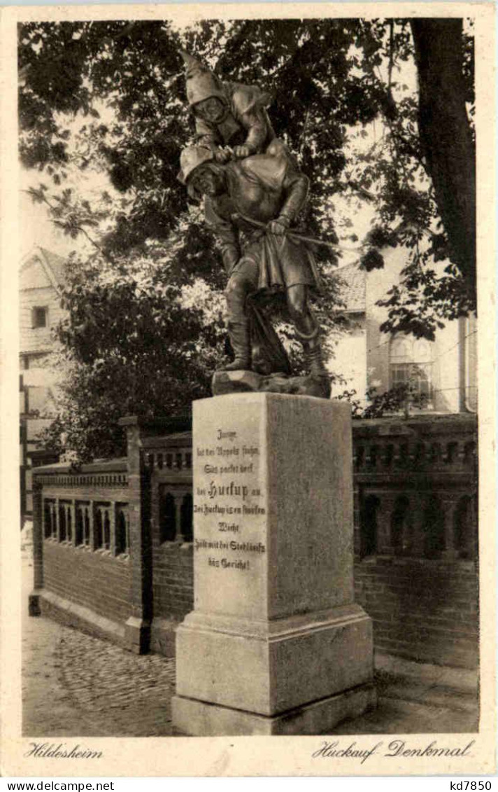 Hildesheim, Huckauf-Denkmal - Hildesheim