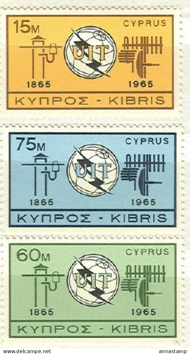 Cyprus MNH Set - Telecom