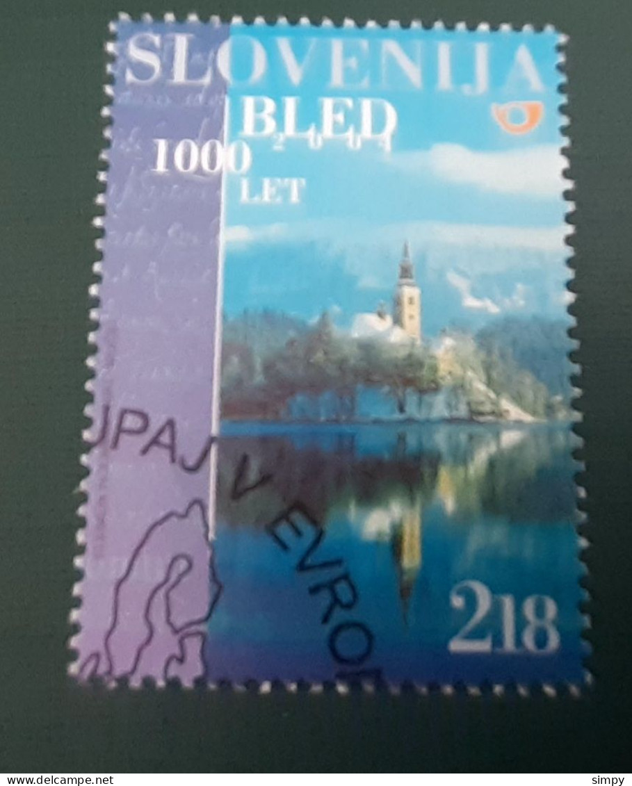 SLOVENIA 2004 1000th Anniversary Of The Town Of Bled Games Michel 467 Used Stamp - Slowenien