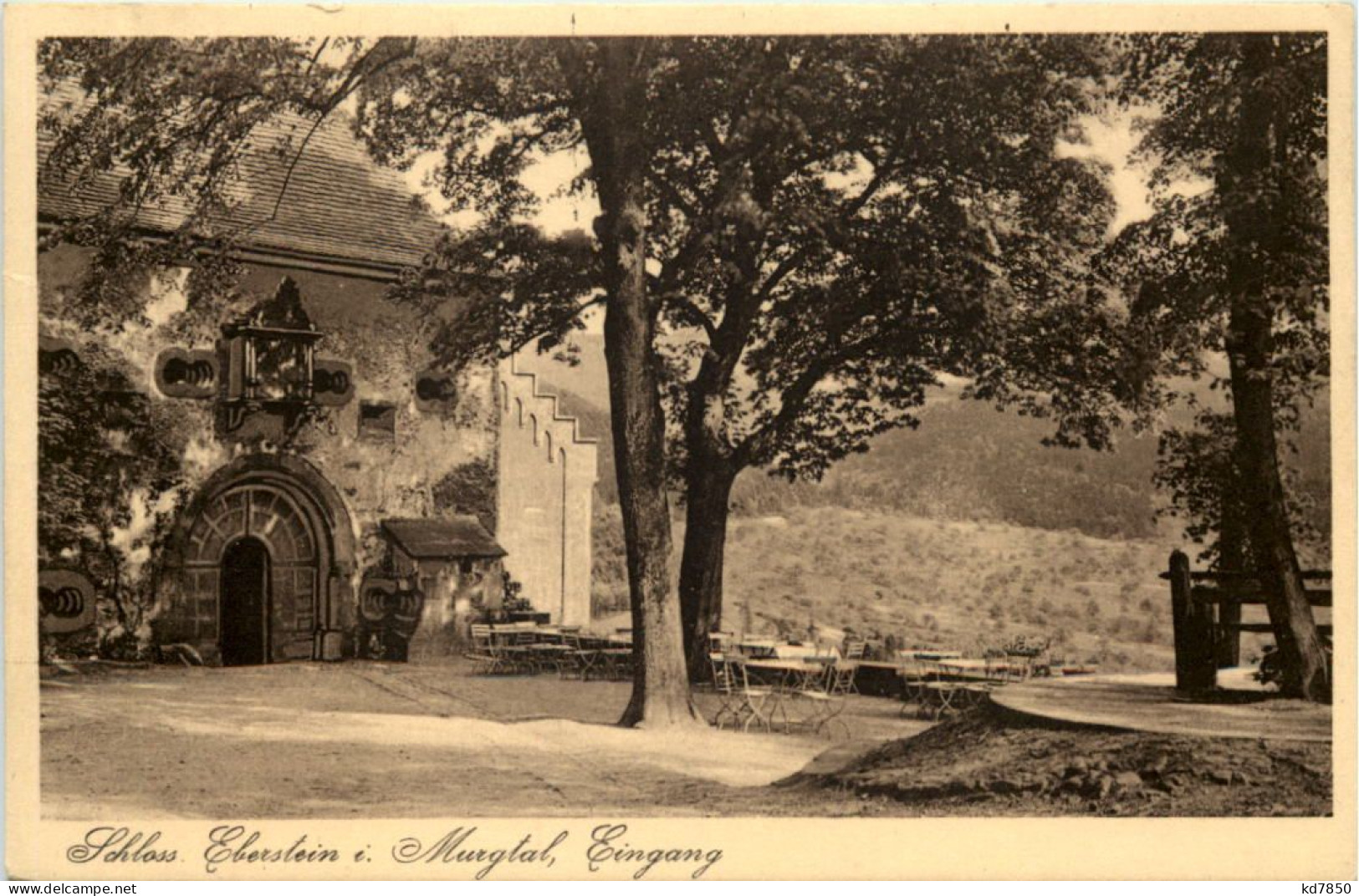 Schloss Eberstein I. Murgtal, Eingang - Gernsbach