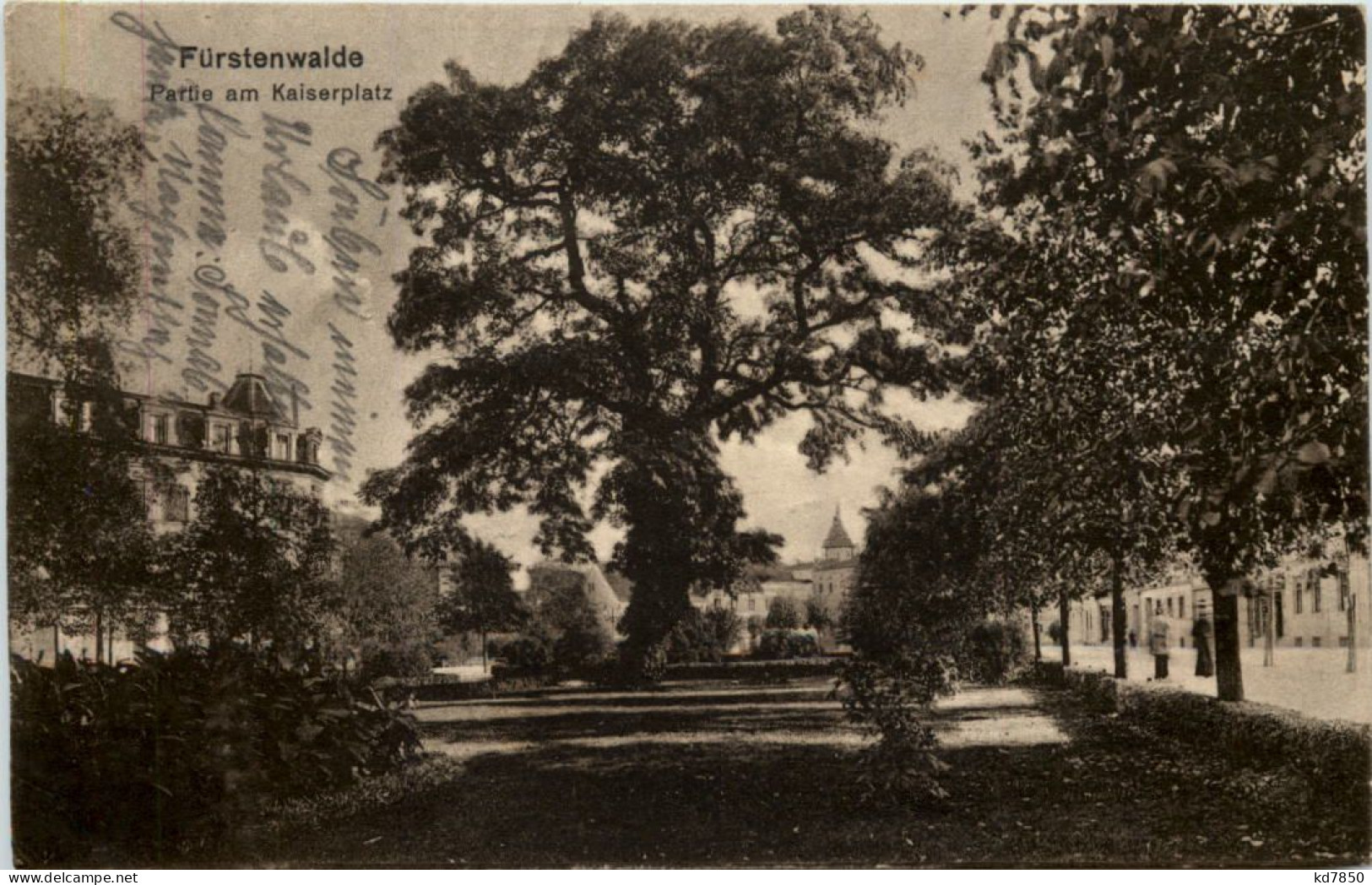 Fürstenwalde, Partie Am Kaiserplatz - Fuerstenwalde