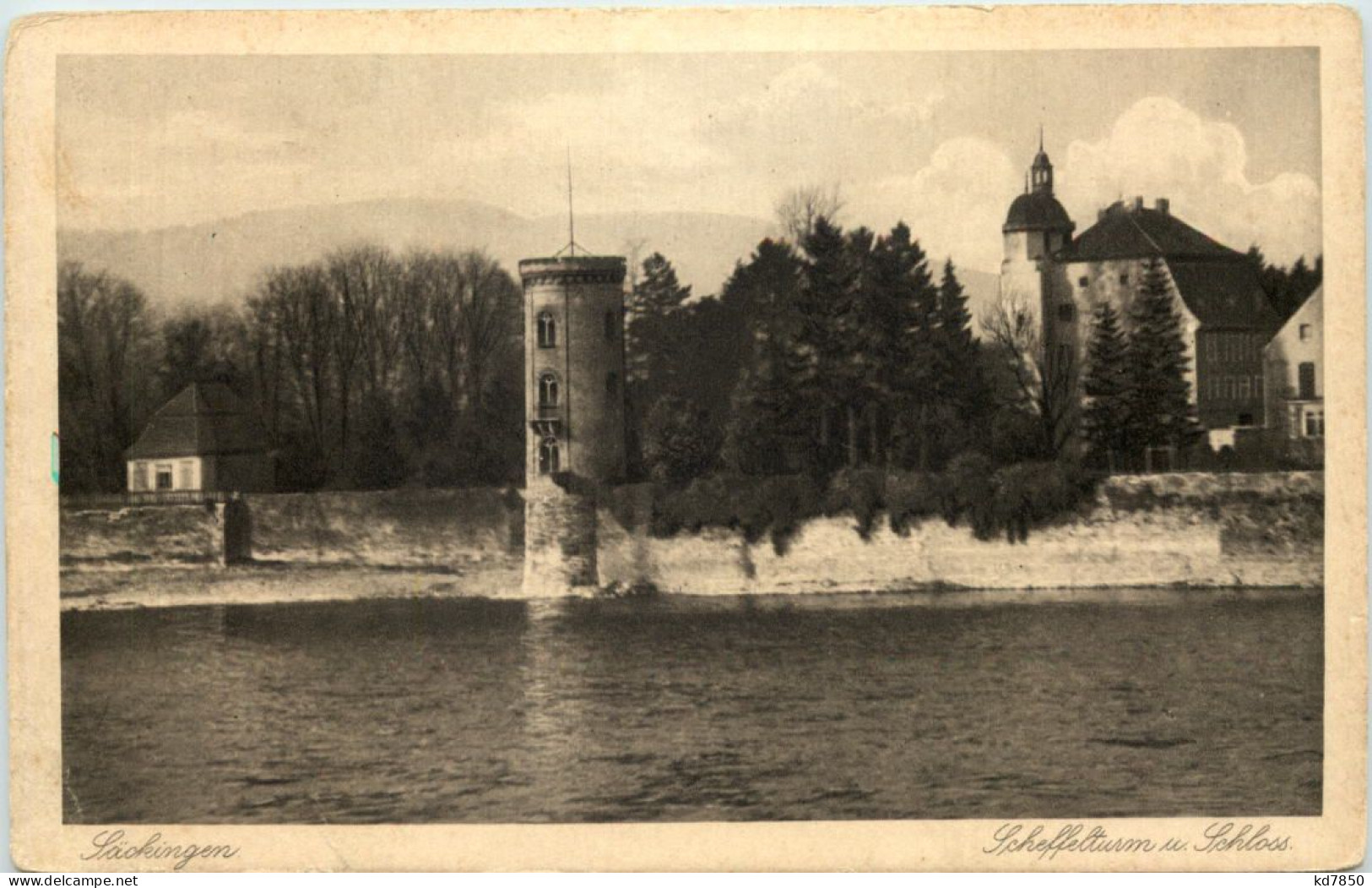 Säckingen, Scheffelturm Und Schloss - Bad Säckingen