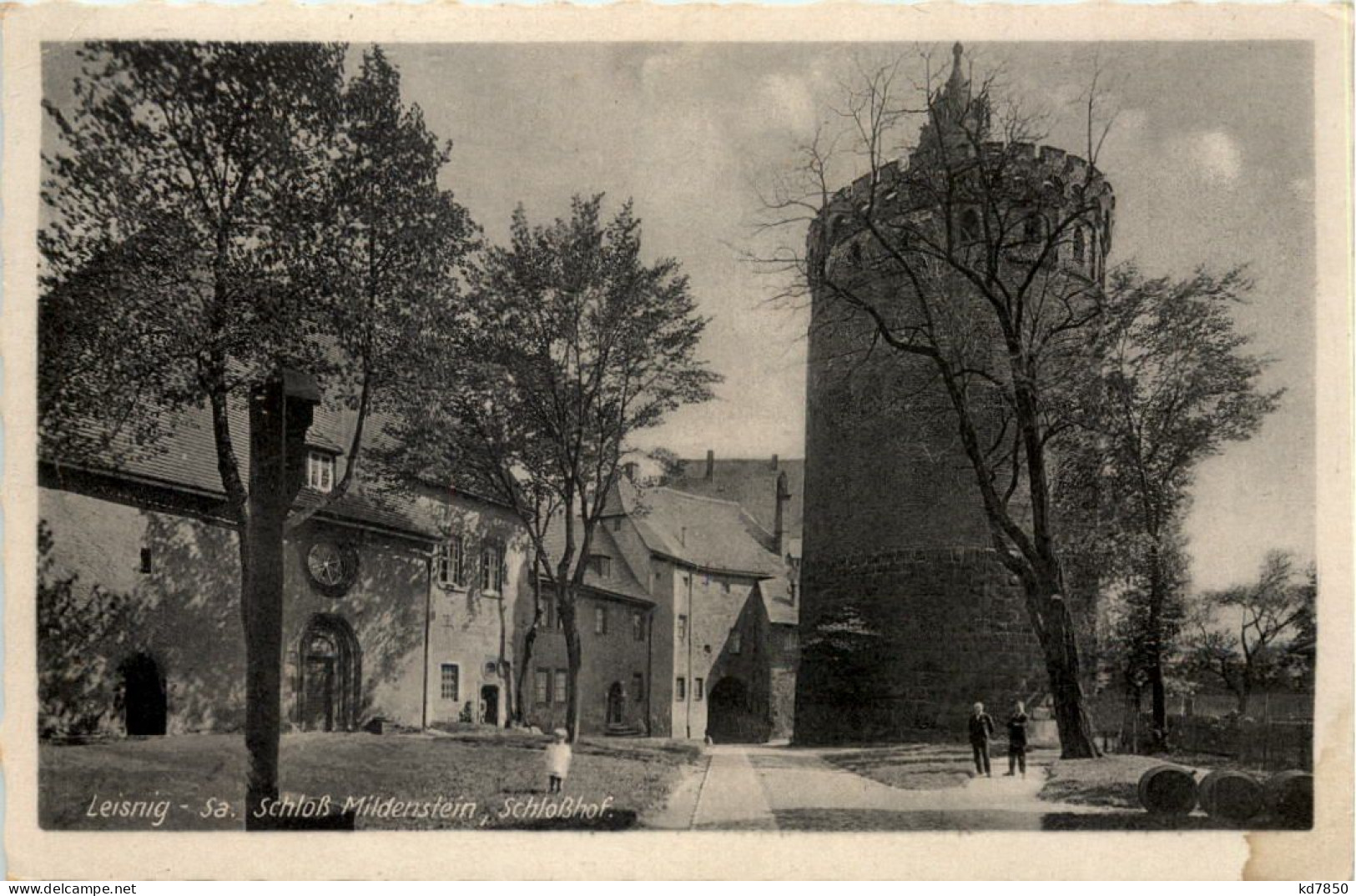 Leisnig, Schloss Mildenstein, Schlosshof - Leisnig