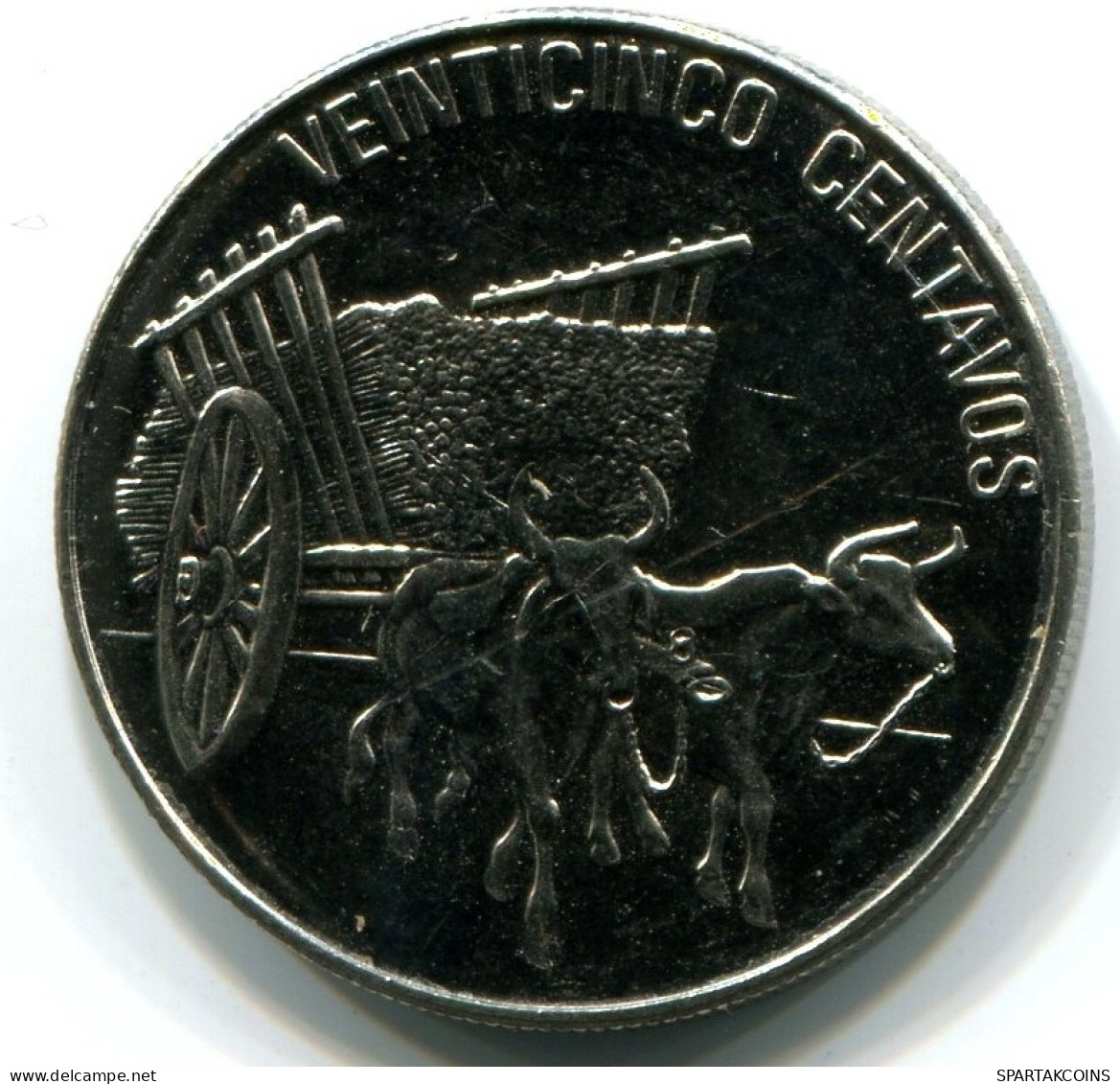 25 CENTAVOS 1991 REPUBLICA DOMINICANA UNC Coin #W11134.U.A - Dominicaanse Republiek
