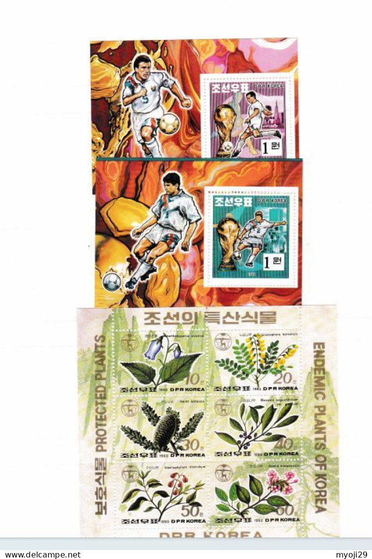 North Korea Collection MS And MM ** - Corea Del Nord