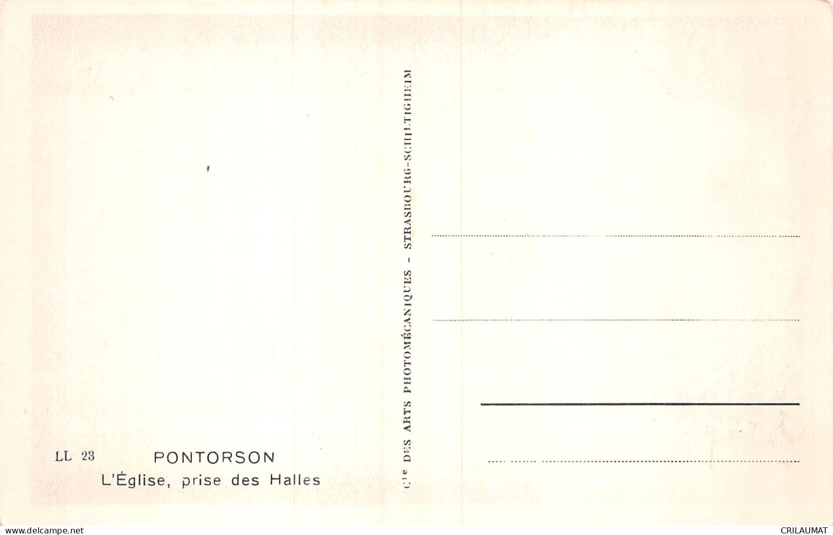 50-PONTORSON -N°LP5022-G/0205 - Pontorson