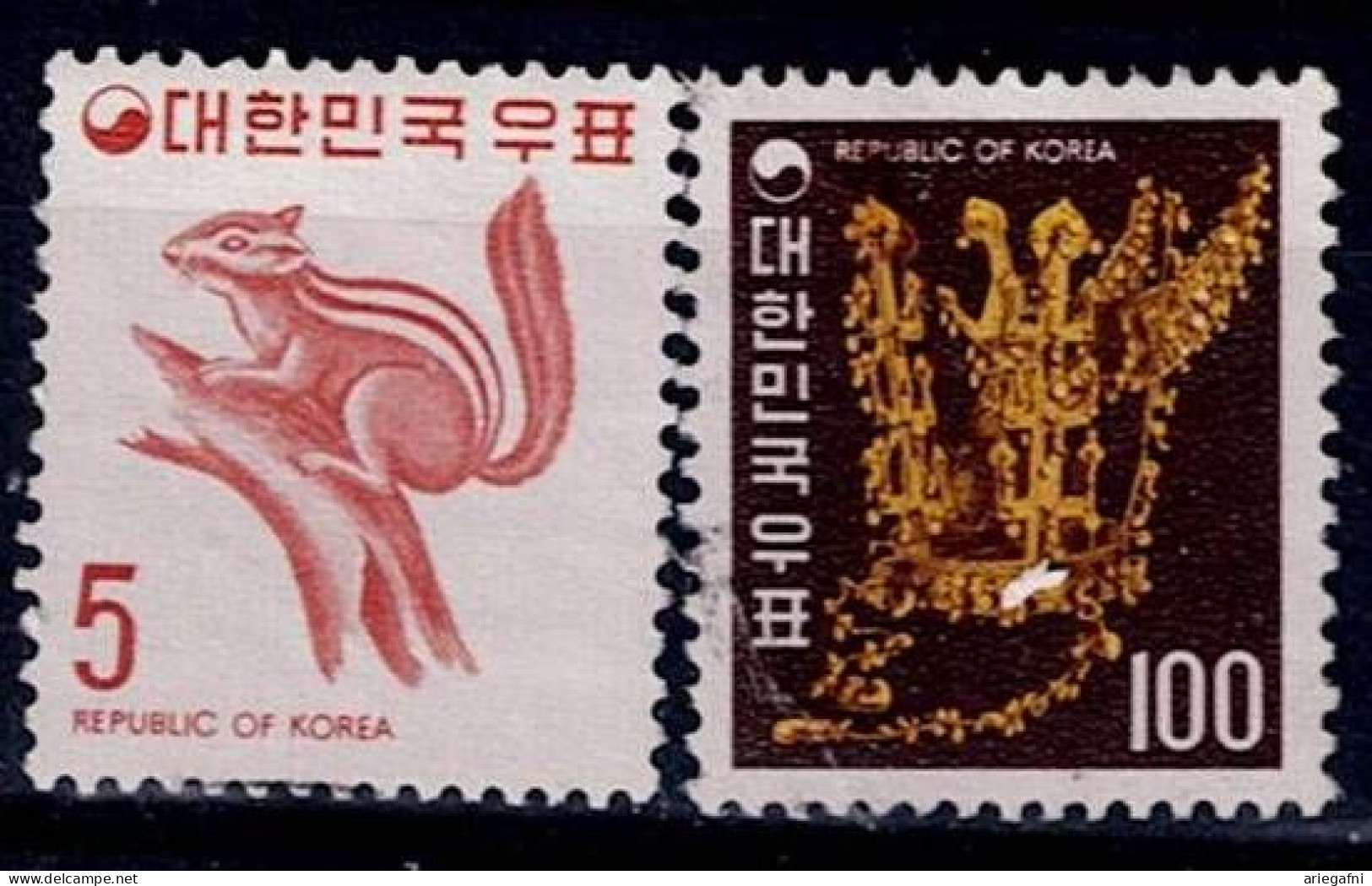 KOREA SOUTH 1974 FREE MARKETS MI No 914-5 MNH VF!! - Corée Du Sud