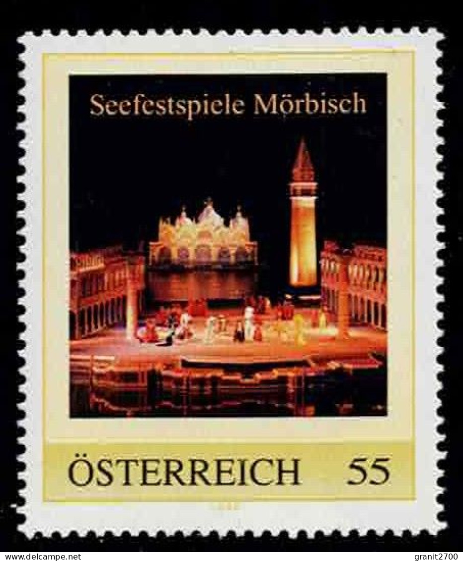 PM  Seefestspiele Mörbisch Lt. Scan Postfrisch - Personnalized Stamps