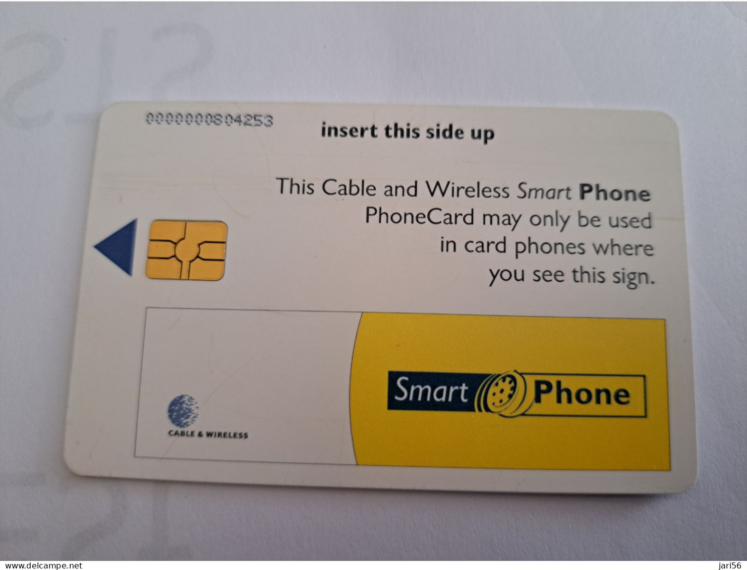 BARBADOS   $10- SMART PHONE  CHIPCARD  Fine Used Card  ** 16501** - Barbados