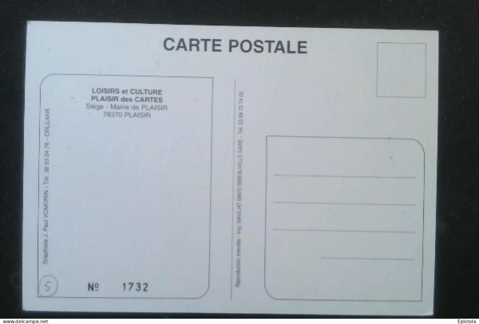 ► Cpsm 78 - PLAISIR Des CARTES  Dessin Vomorin Loisir Et Culture (Tirage Limité) Goldorak - Plaisir