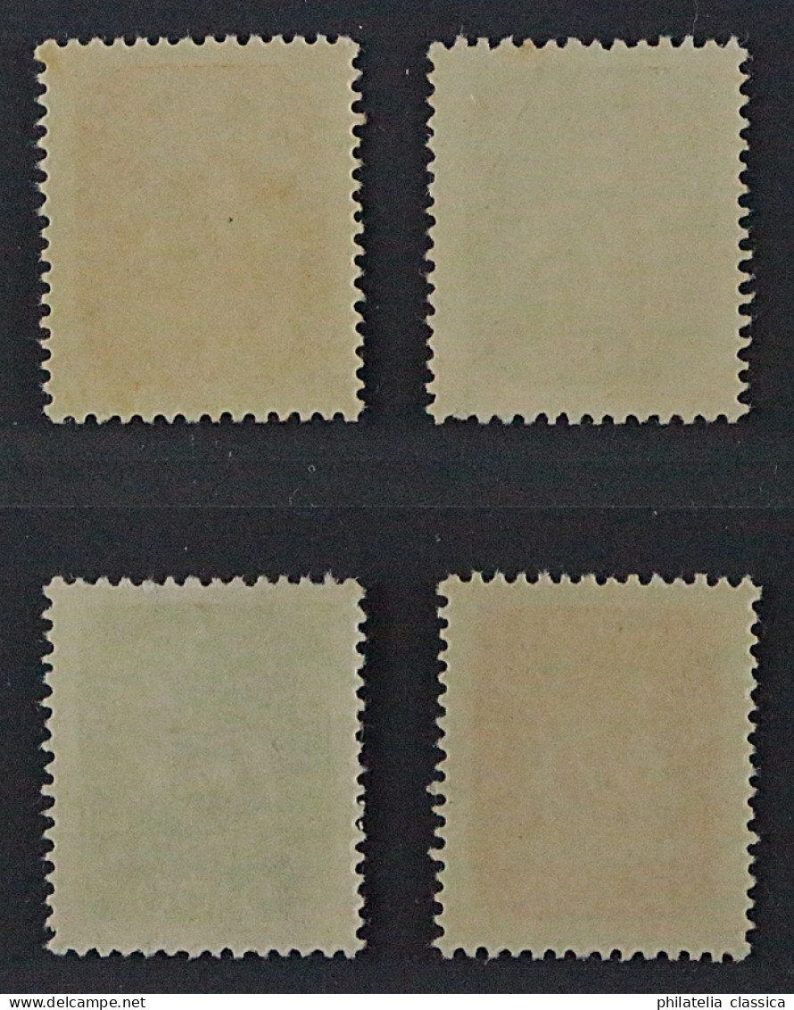 Portugal 744-47 ** Karavelle 1,50-6 E. Ergänzungswerte, Postfrisch, KW 360,- € - Unused Stamps