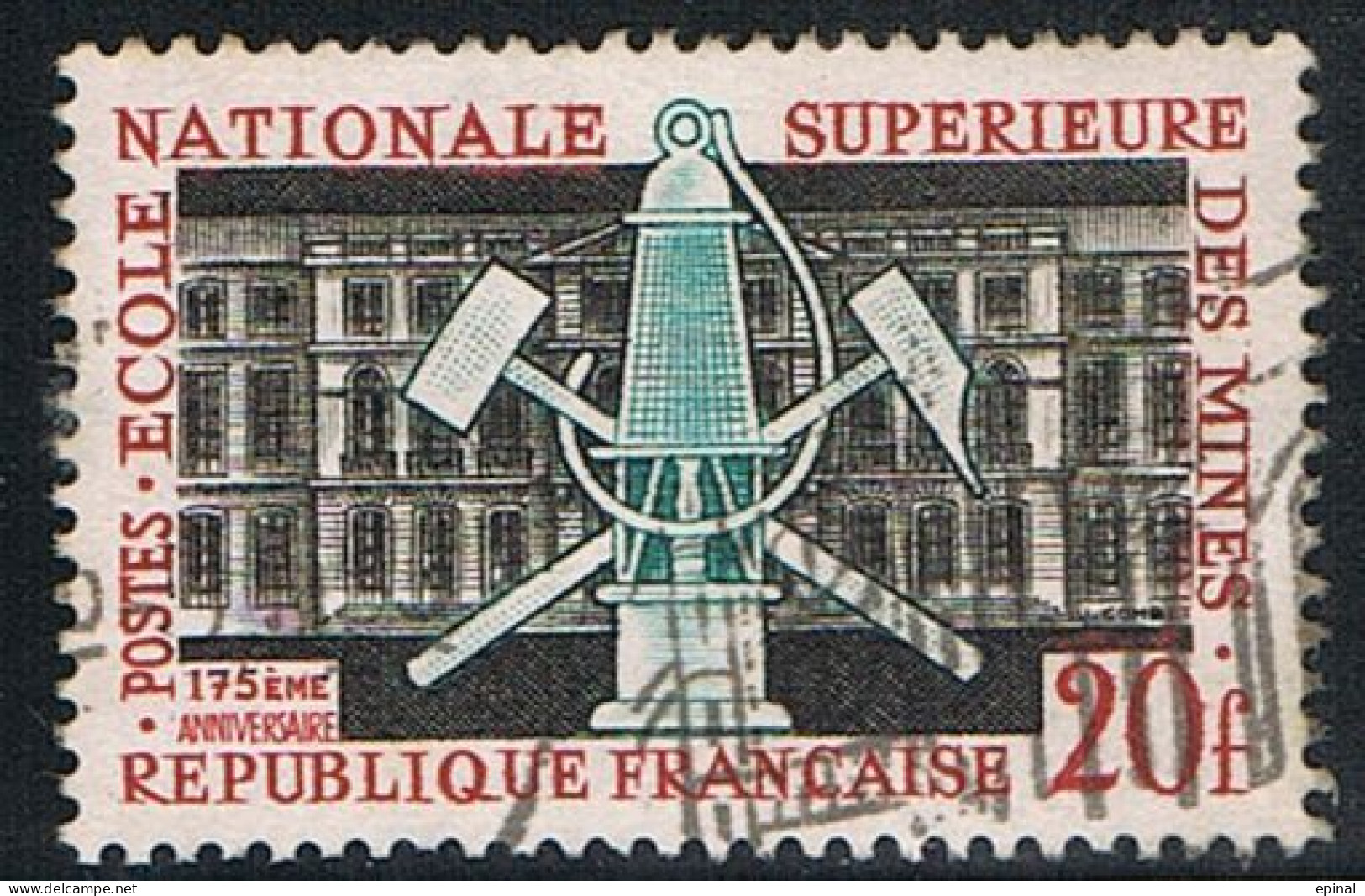 FRANCE : N° 1197 Oblitéré (Ecole Des Mines, à Paris) - PRIX FIXE - - Used Stamps