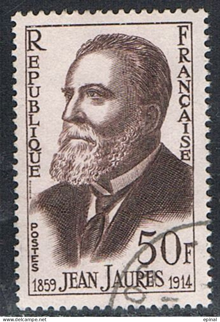 FRANCE : N° 1217 Oblitéré (Jean Jaurès) - PRIX FIXE - - Used Stamps