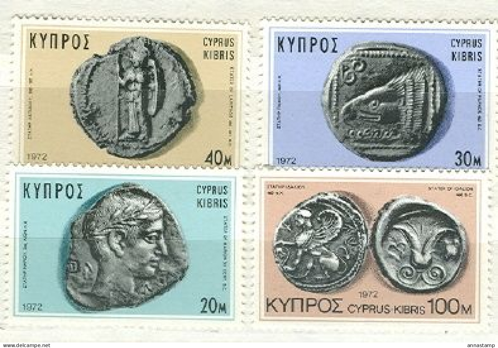 Cyprus MNH Set - Monedas