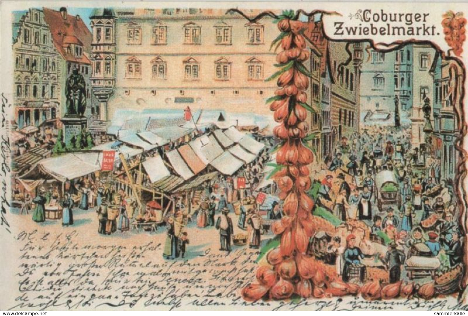 93018 - Coburg - [REPRINT] Zwiebelmarkt - Ca. 1985 - Coburg