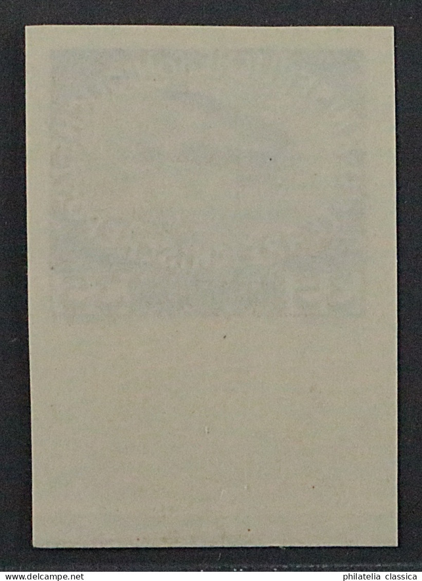1915, ÖSTERREICH 184 U ** Kriegswaisenhilfe 35 H. UNGEZÄHNT, Postfrisch, 350,-€ - Unused Stamps