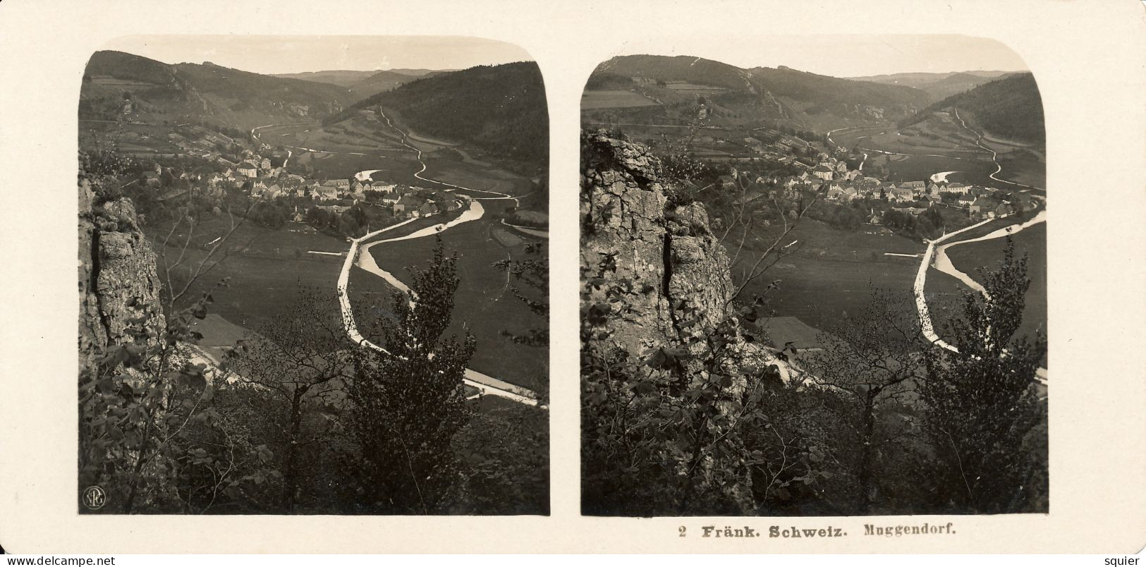 Stereo, Deutschland, Bayern, Muggendorf, Fr. Schweiz - Photos Stéréoscopiques