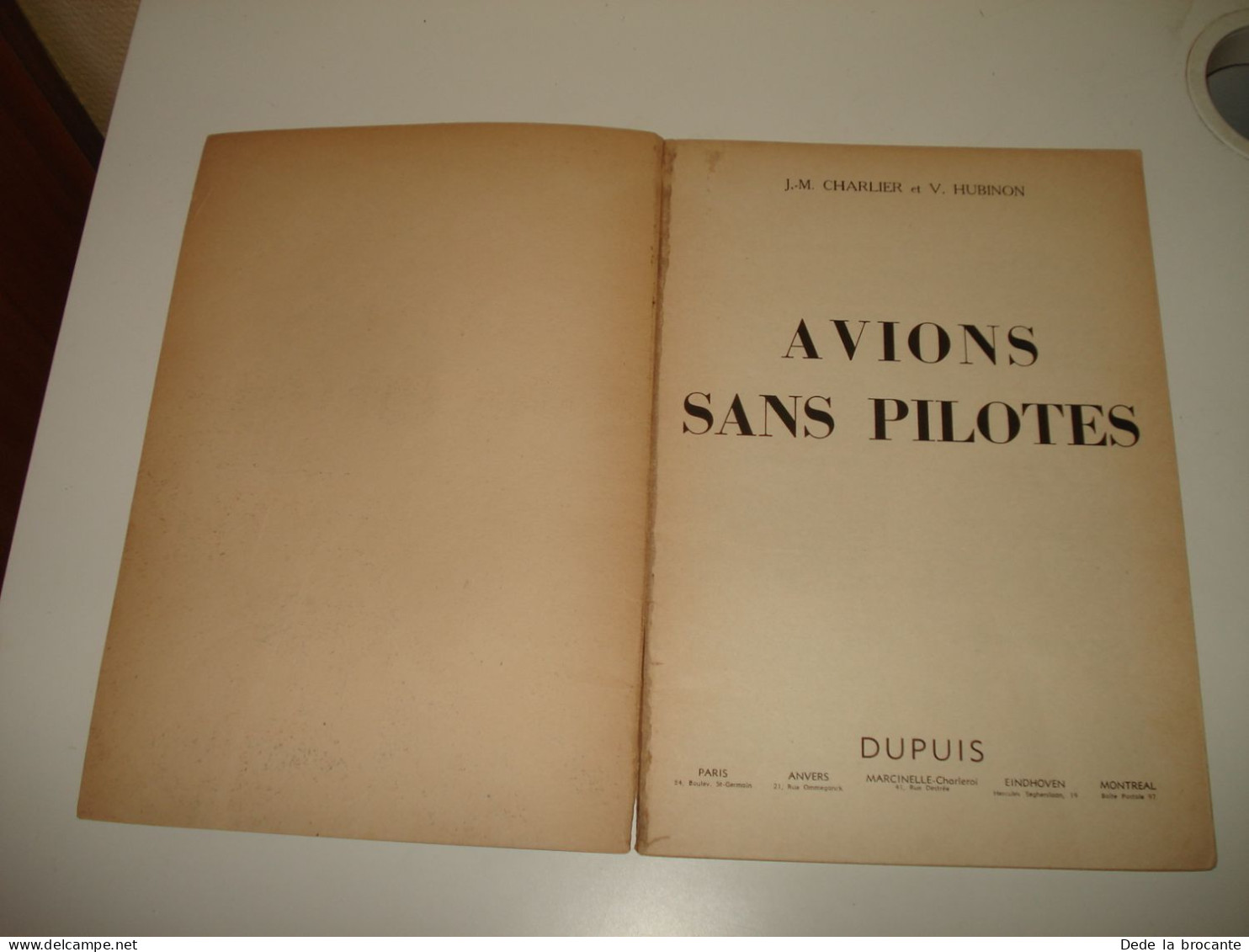 C54  / Buck Danny  12  " Avion Sans Pilotes " E.O 1954 - Petit Prix - Buck Danny