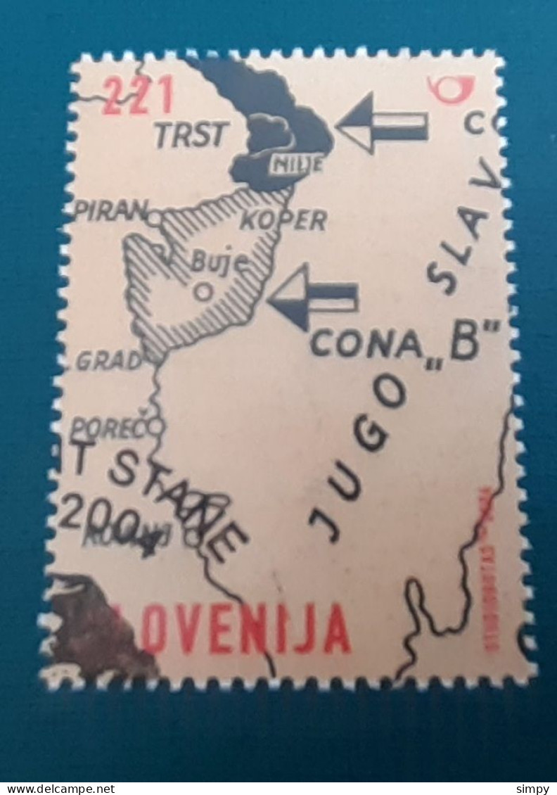 SLOVENIA 2004 Anniversary Of The London Memorandum Michel 488 Used Stamp - Slovénie