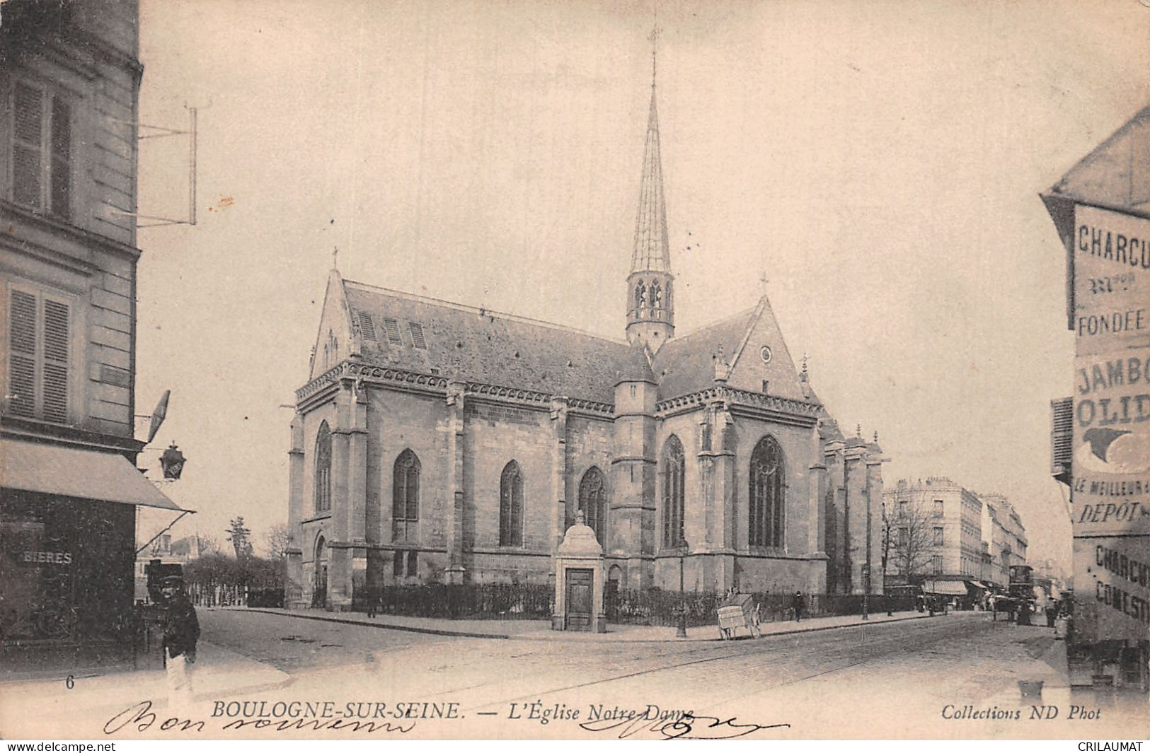 92-BOULOGNE SUR SEINE-N°LP5024-D/0189 - Boulogne Billancourt