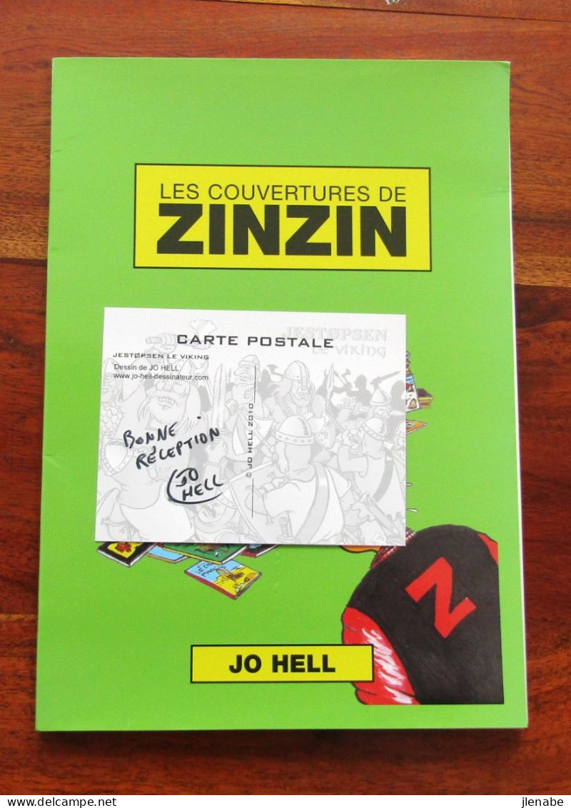 TINTIN porte folio Les couvertures de ZINZIN 20 pastiches + 1 dédicace