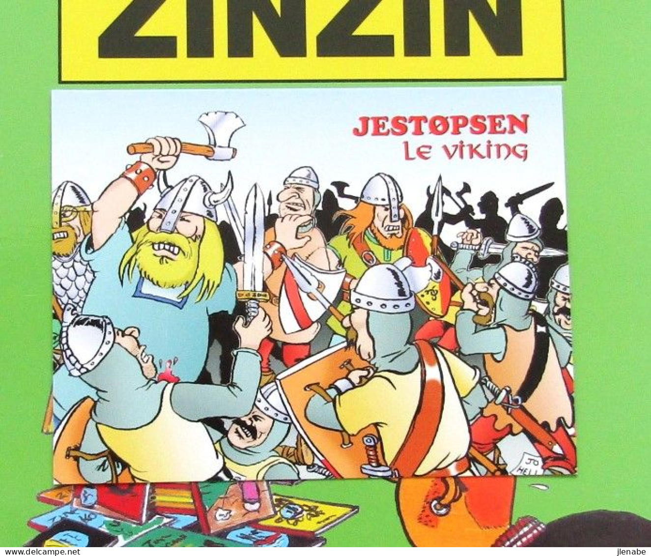 TINTIN porte folio Les couvertures de ZINZIN 20 pastiches + 1 dédicace