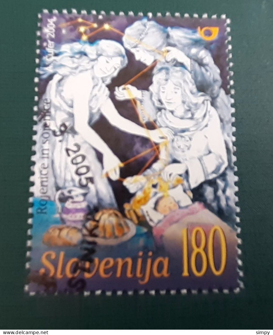 SLOVENIA 2004 Slovene Mythology - Rojenice, Sojenice Michel 496 Used Stamp - Slovenia