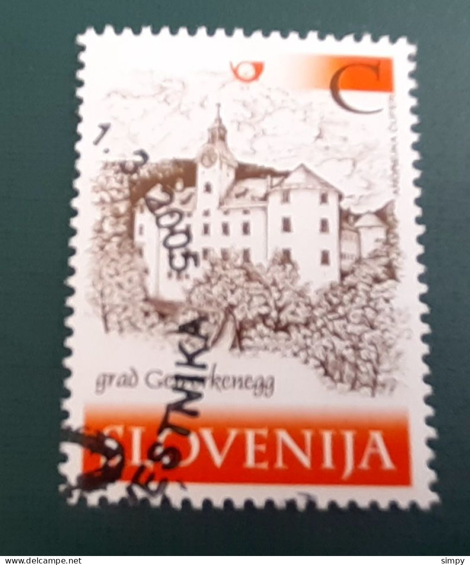 SLOVENIA 2004 Gewerkenegg Castle Michel 489 Used Stamp - Slowenien