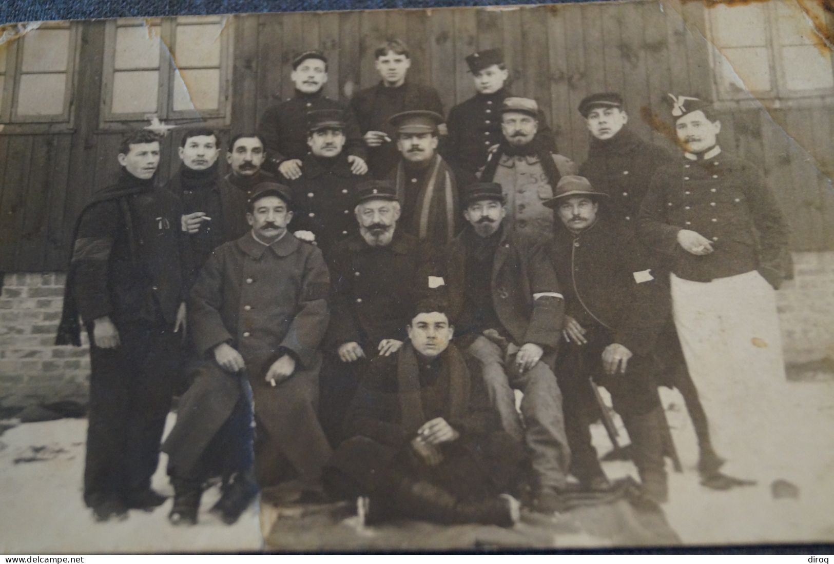 Ancienne Photo Militaire,guerre 14-18,camps De Gottingen,format Carte Postale - 1914-18