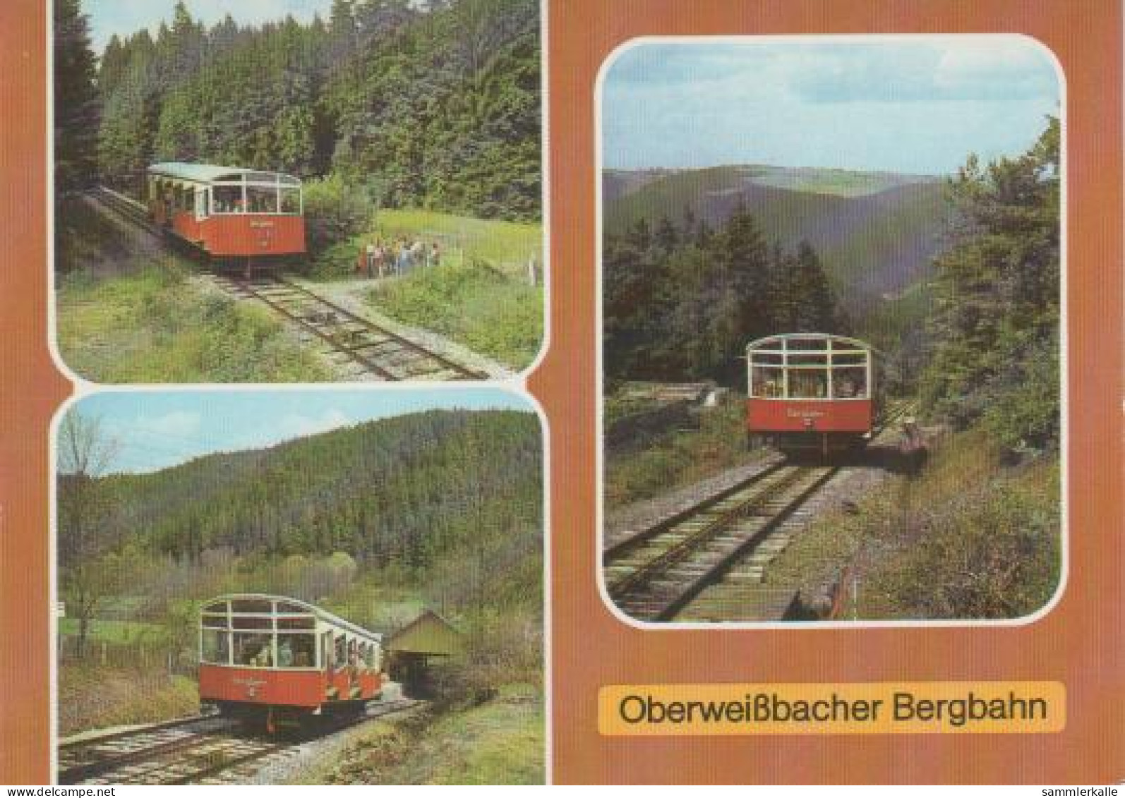 3128 - Oberweissbach - Bergbahn - 1987 - Oberweissbach