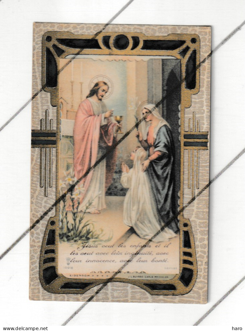 Souvenir De Communion 1920 - Image Pieuse, Religion ( M7) - Comuniones