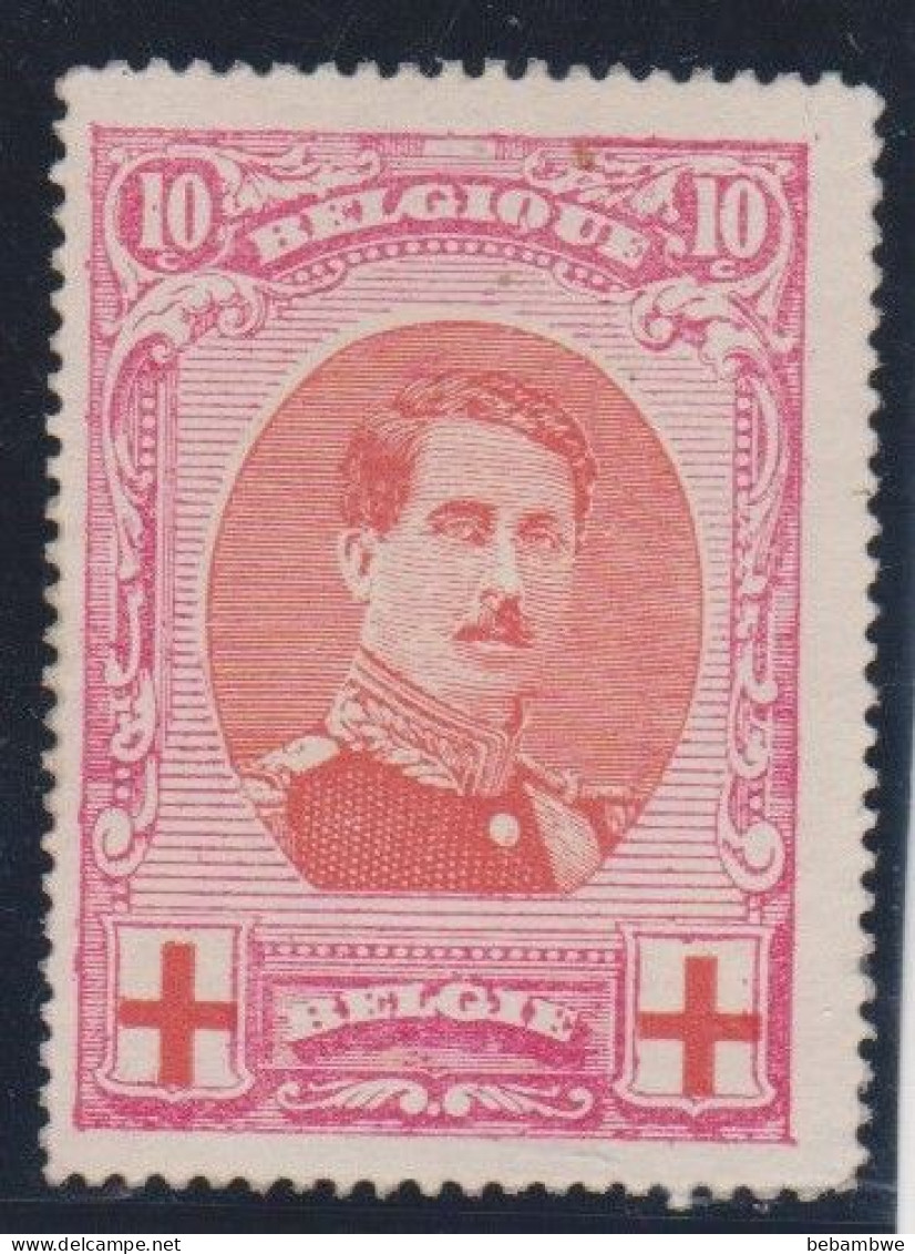 Belgique Leopold 1er Croix Rouge - 1914-1915 Croce Rossa