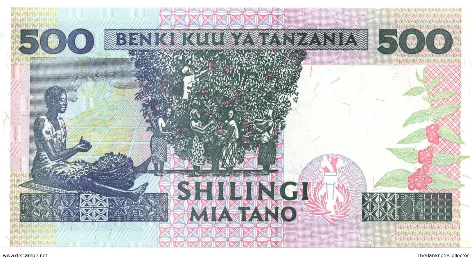 Tanzania 500 Shillings ND 1997 P-30 UNC - Tanzanie
