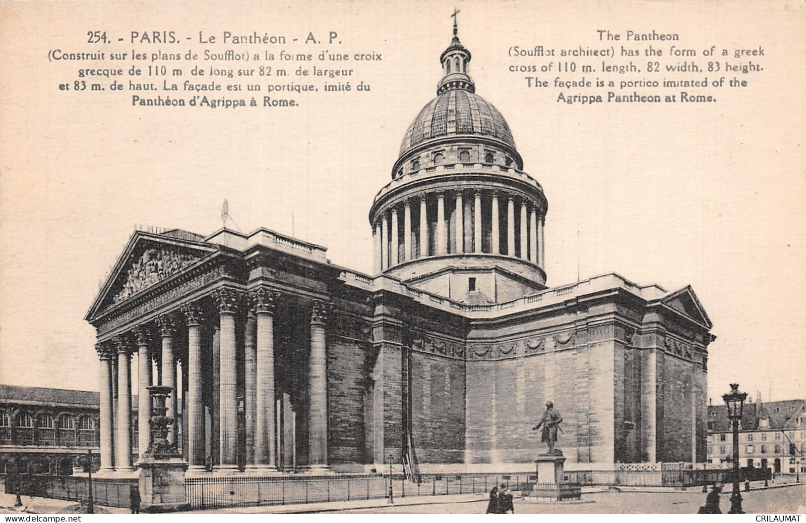 75-PARIS LE PANTHEON-N°LP5025-D/0159 - Panthéon