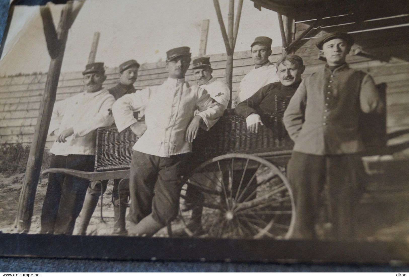 Ancienne Photo Militaire,guerre 14-18,camps De Gottingen,format Carte Postale - 1914-18