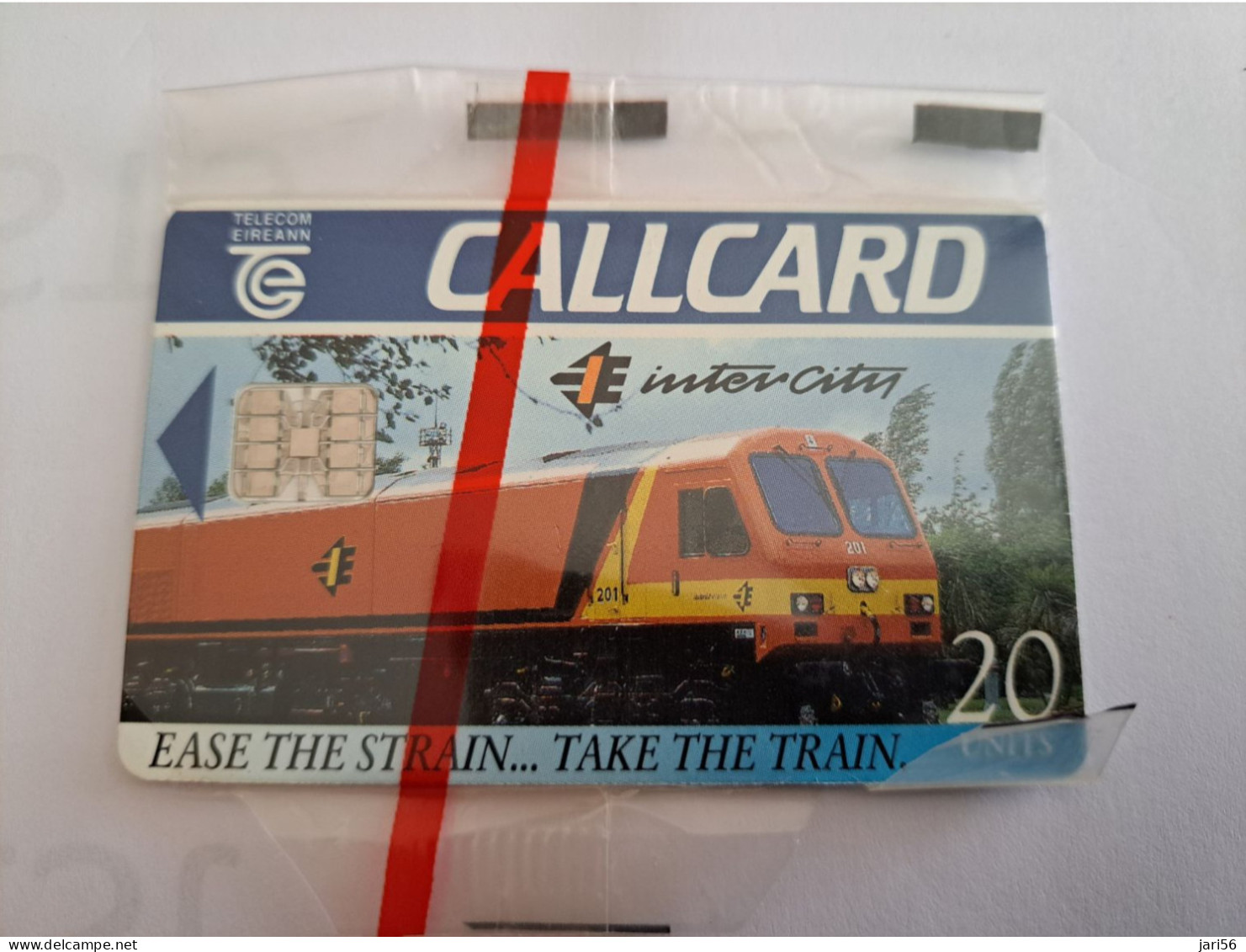 IRELAND /IERLANDE   CHIPCARD 20  UNITS / INTER CITY TRAIN     MINT CARD IN WRAPPER   ** 16508** - Ireland