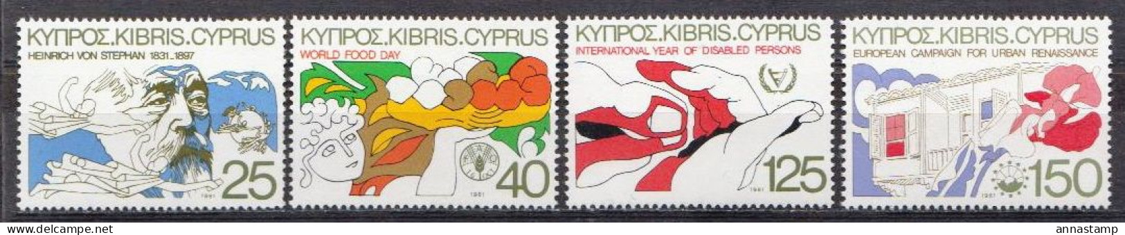 Cyprus MNH Set - Ungebraucht