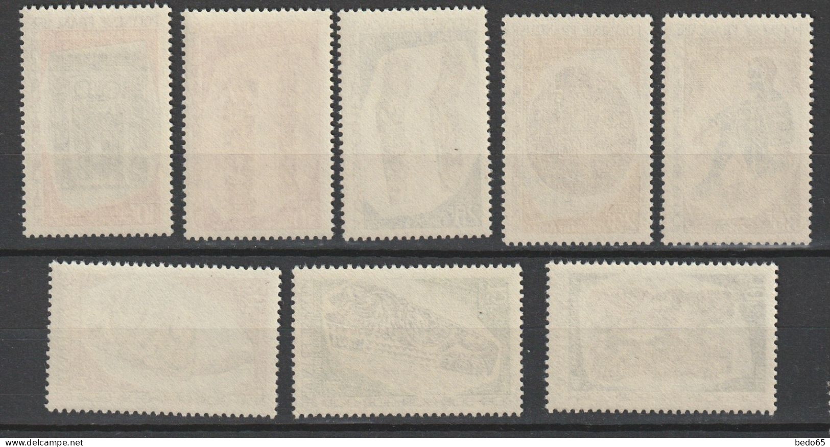 POLYNESIE SERIE  N°  52 / 59 NEUF** LUXE  SANS CHARNIERE / MNH - Neufs